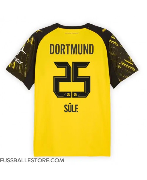 Günstige Borussia Dortmund Niklas Sule #25 Heimtrikot 2025-26 Kurzarm Günstige Borussia Dortmund Niklas Sule #25 Heimtrikot 2025-26 Kurzarm